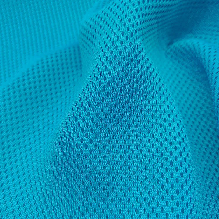 New Style Knit Solid Power Net Mesh Fabric, Wholesale Polyester 3D Spacer Air Foam Mesh Fabric For Sports/