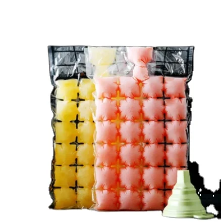 Ice Mould Disposable Portable Ice Cube Bags Transparent Faster Freezing  Kitchen Gadgets Ice Cube Maker