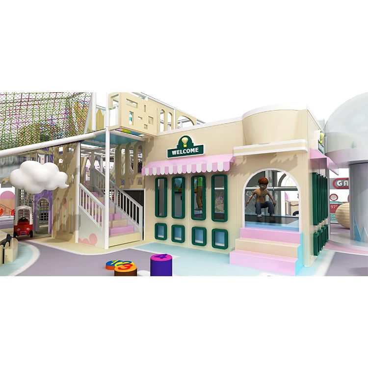 New Design Children Factory Supply High Quality Small Type Used Preschool Playground Indoor Play Kfc Equipment
