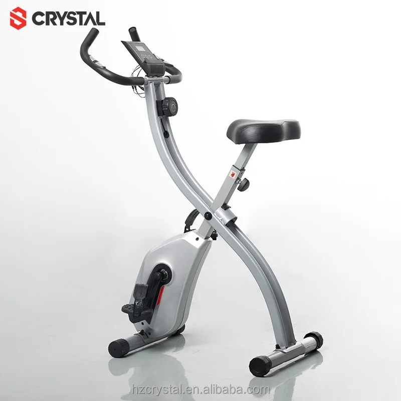 SJ-203 Body Shape equipment Indoor Folding magnetic brake exercise bike X-Bike with rope