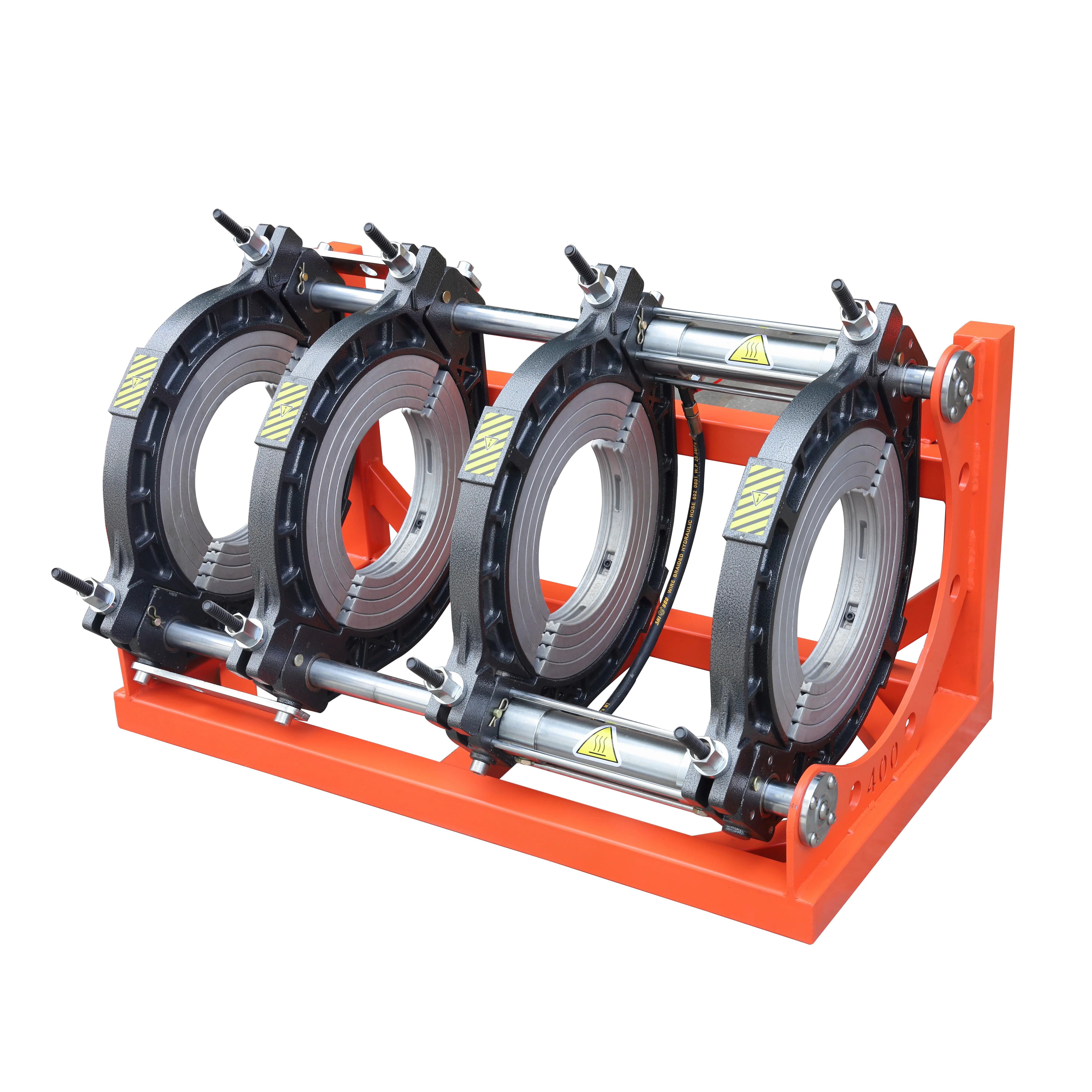 200-450B Hydraulic butt fusion welding machine for PE, PP, PVDF pipes butt welding total power 8.7kw