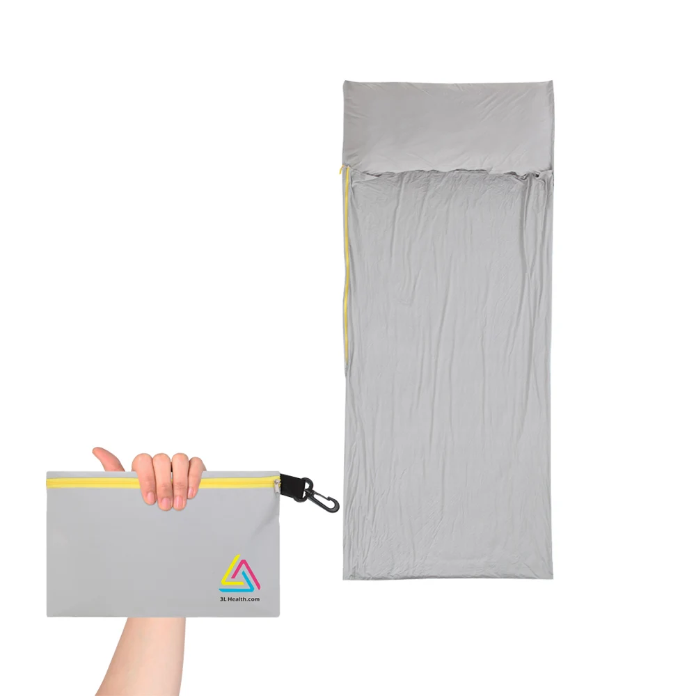 
Destroy Virus Bacteria Travel Sheet Sack Portable Epidemic Prevention Sleeping Bag Liner 