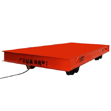 Плоская переносная тележка сверхмощная моторизованная железнодорожная транспортная тележка