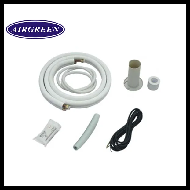 25 футов Медные трубки для мини-кондиционера с наружным диаметром 1/4 дюйма и наружным диаметром 1/2 дюйма