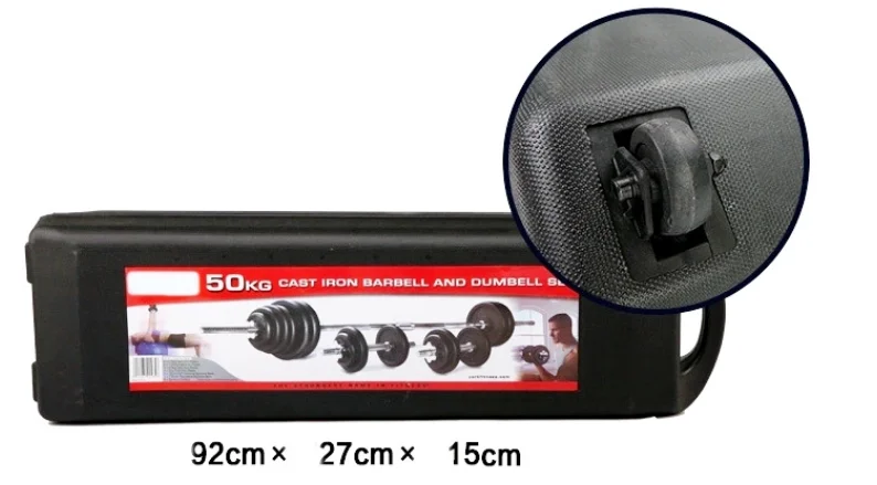 Wholesale Bodybuilding Gym 50Kg Dumbbell Barbell Set With Low Price