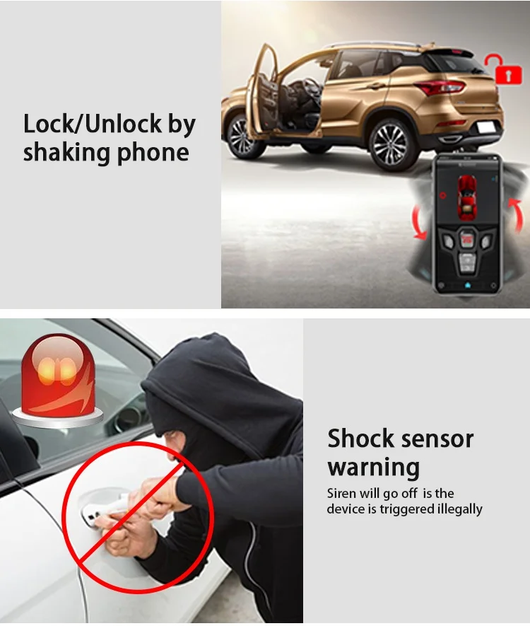 SPY Best Universal Car Security System 2-Way Keyless Entry With Remote Start and Engine Start for BMW 12V Voltage