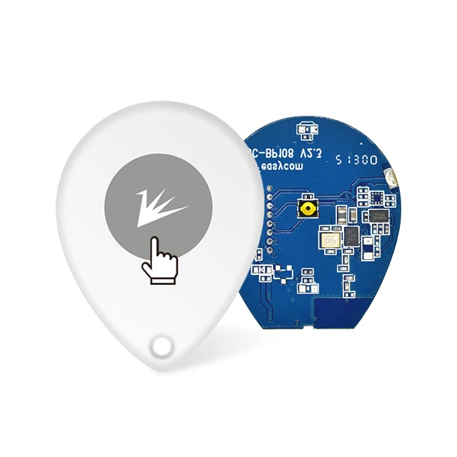 FSC-BP108B RTLS URL/UID/TLM Personal Asset Tracking iBeacon CR3032 Smallest Smart Sensors Bluetooth Air Tag for IoT Solution