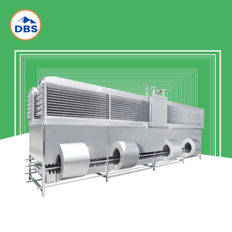 Cheap Price IQF Continuous And Quick Freeze Pizza Impingement Tunnel Blast Freezer