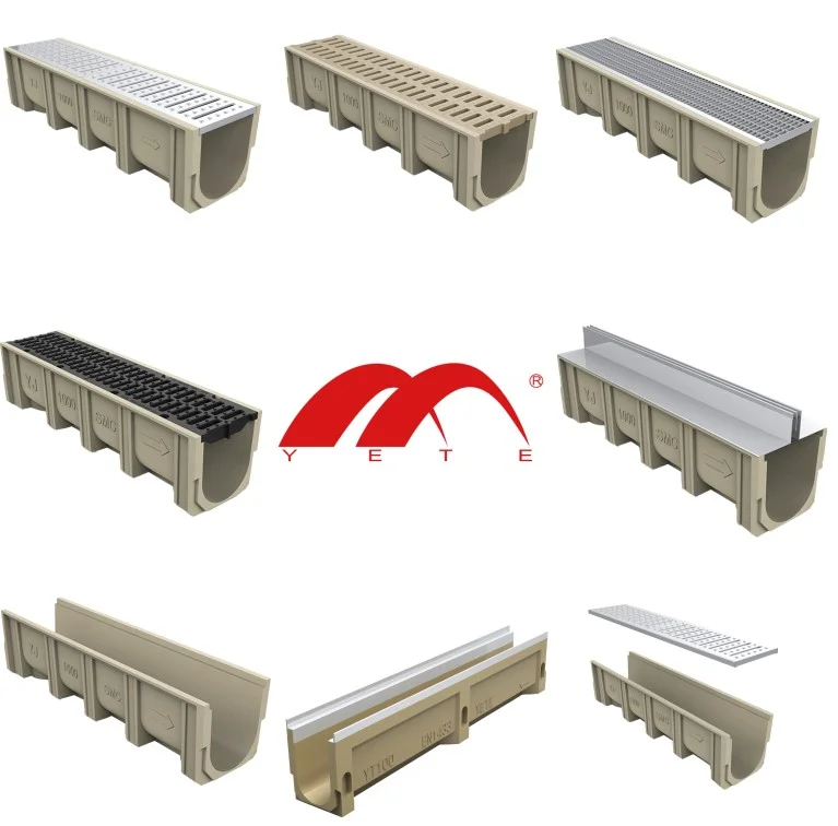 drain grate cover plastic grate channel drainage ditch liner