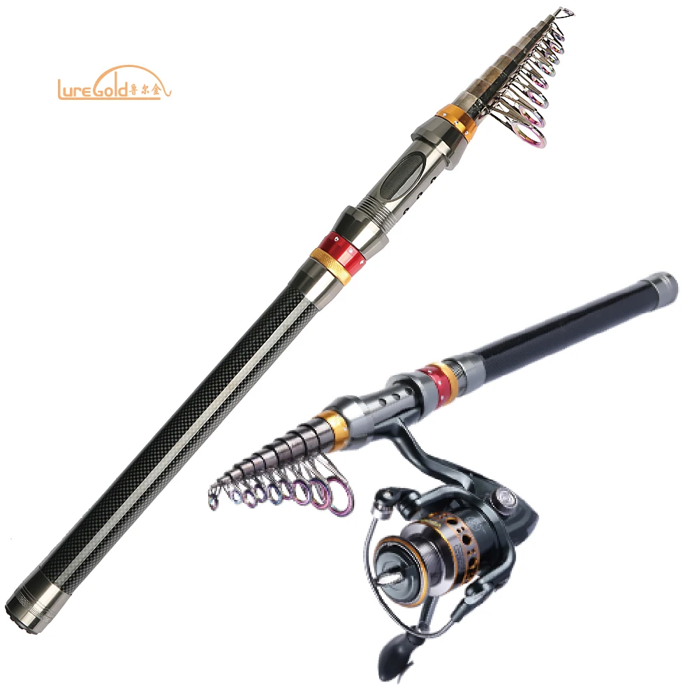 Factory wholesale Telescopic Rods low price fishing carbon fiber fishing rod telescopic genuine sea rod