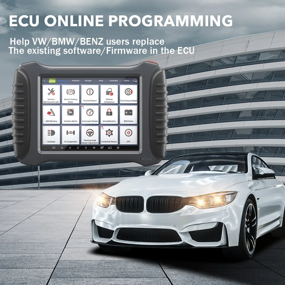 New XTOOL A80 pro Automotive OBD2 Diagnostic Tool With ECU Coding Programmer OBD2 Scanner Free update Online