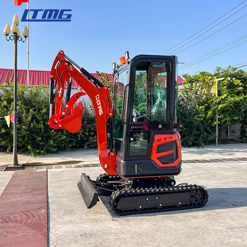 LTMG Chinese good 1.8t ton construction machine cralwer tracked excavator with kubota engine
