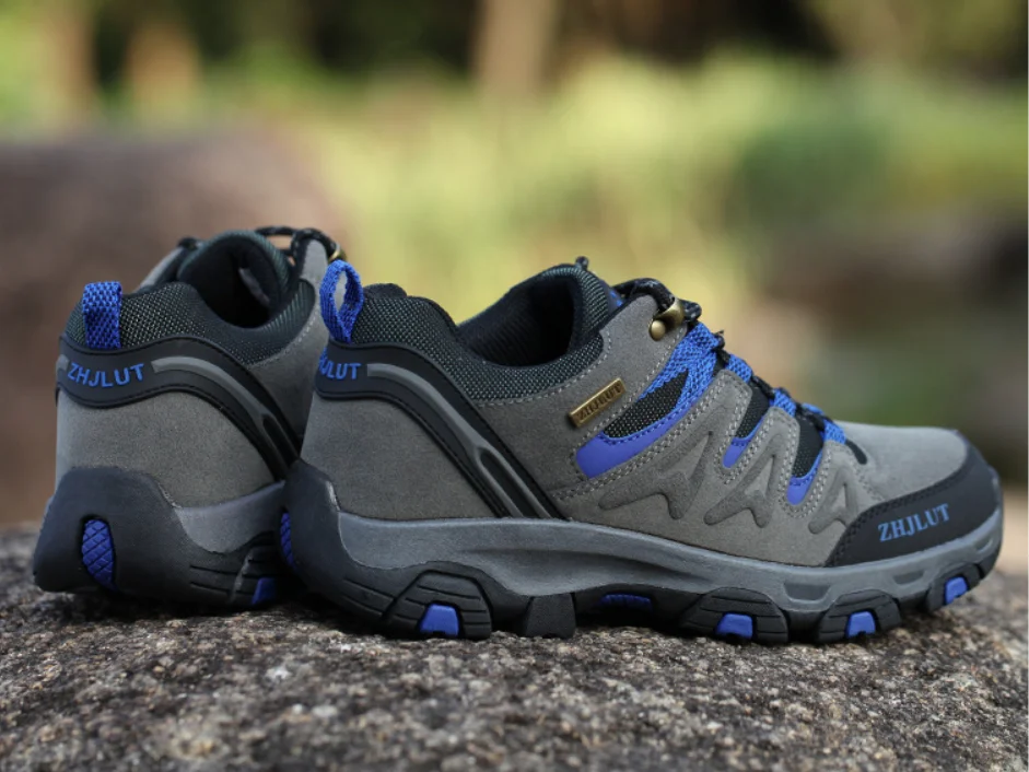 Customized Logo Hiking Shoes Men Winter Mountain Climbing Trekking Boots Top Quality Outdoor