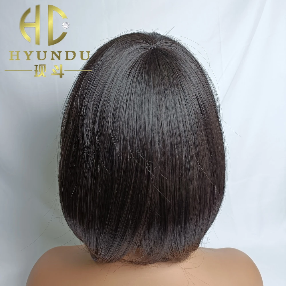Japan style short Synthetic hair bob wig Fashion lady wig headgear Air bangs
