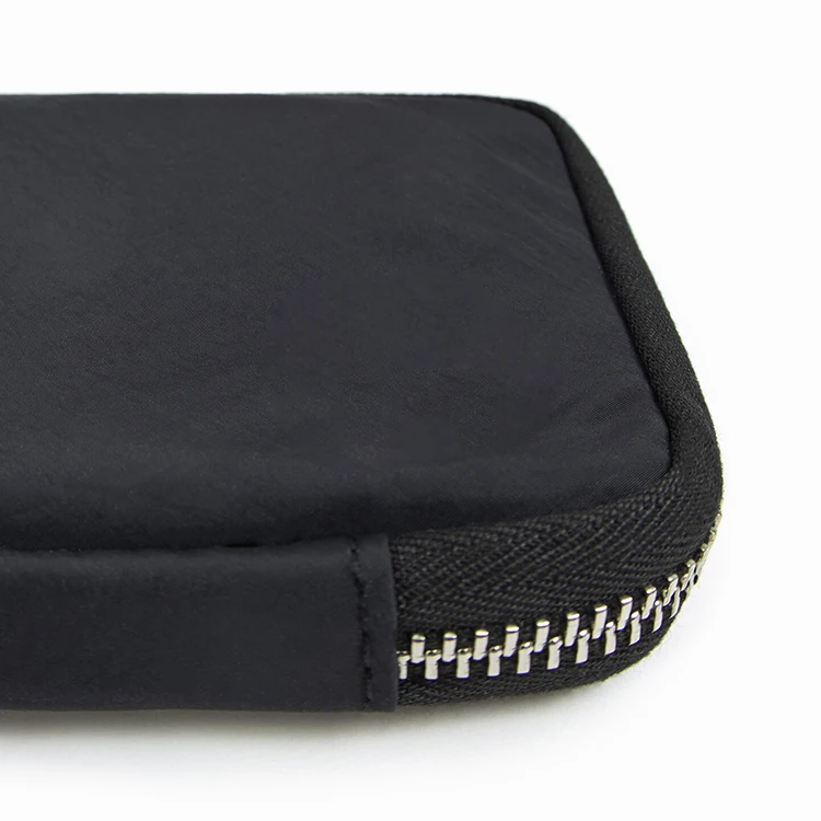 Paparazzi PA0111 Rfid Nylon Carder Holder Custom Long Wallet Women Zipper Coin Purse