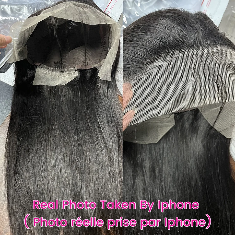 Foxen 10a 12a Bone Straight Human Hair Wig 13x4 13x6 HD Lace Frontal Wig Raw Indian Hair Swiss Lace Front Wigs For Black Women