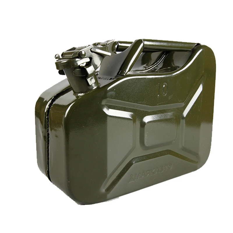 Portable Steel Jerry Can Metal Barrels for Spare Thickened Petrol for Food Storage and Gasoline Storage