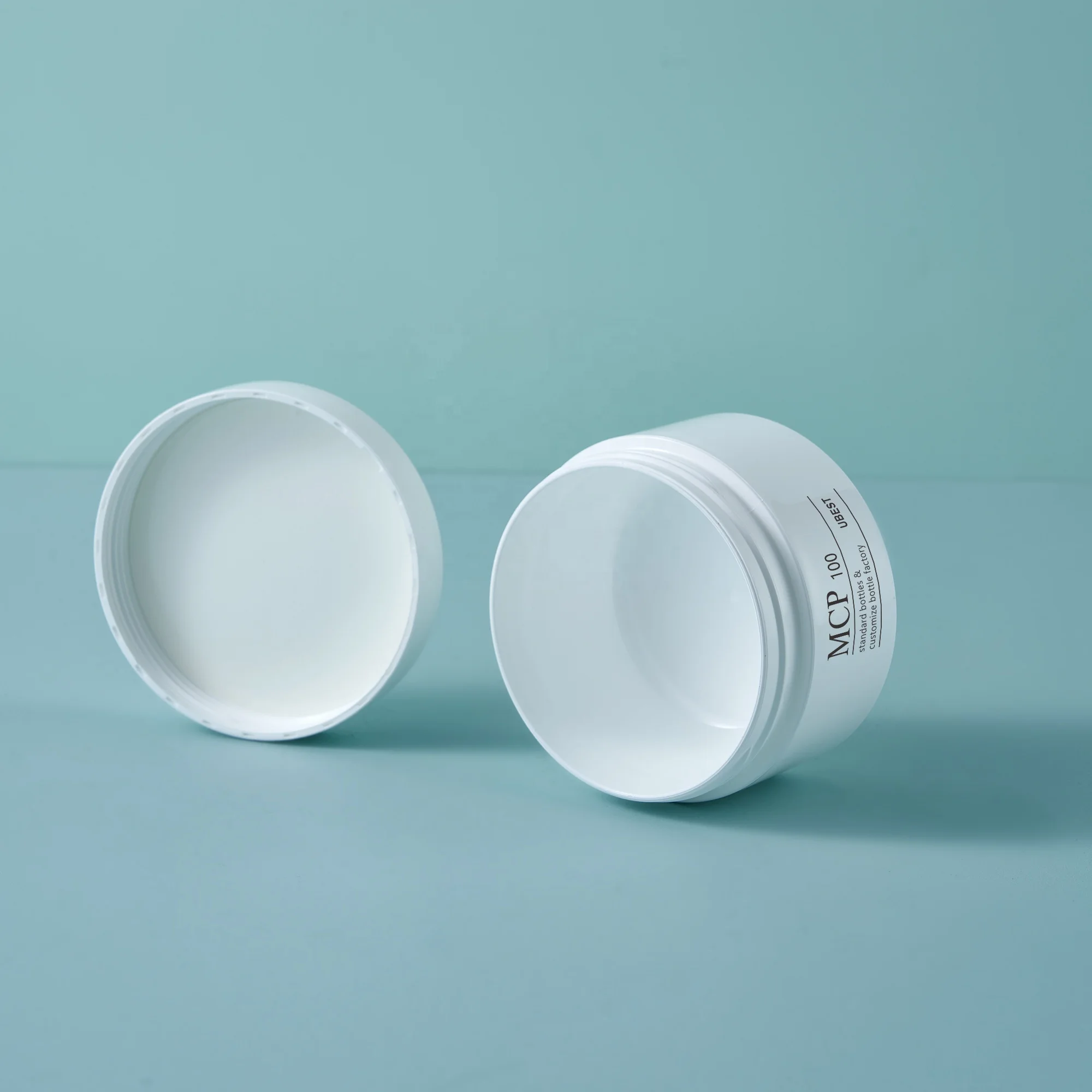 Manufacture Empty Plastic Face Cream Jars Body Scrub Cosmetic Packaging Serum Lotion Containers