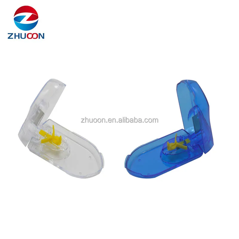 Portable Pill Cutter Box Pill Crusher Splitter Case/Medicine Box Storage Cases Pill Cutter