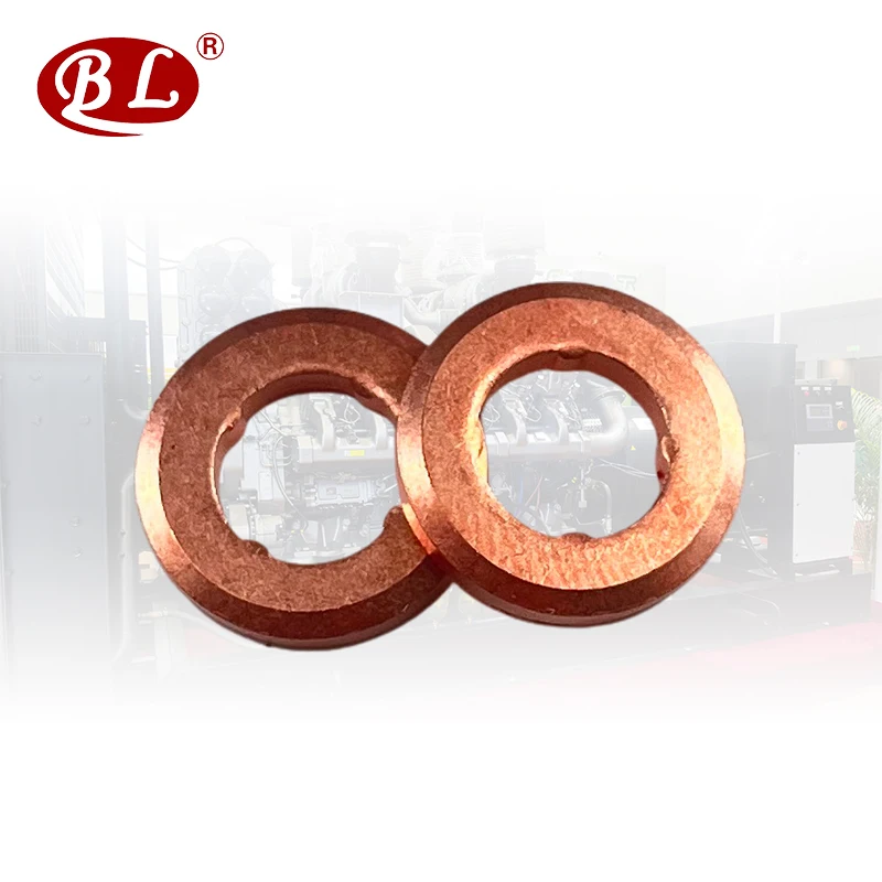 New Genuine Bosh Fuel Injector Copper Gasket For AUDI BENTLEY PORSCHE VW 07-20 F00VP01009