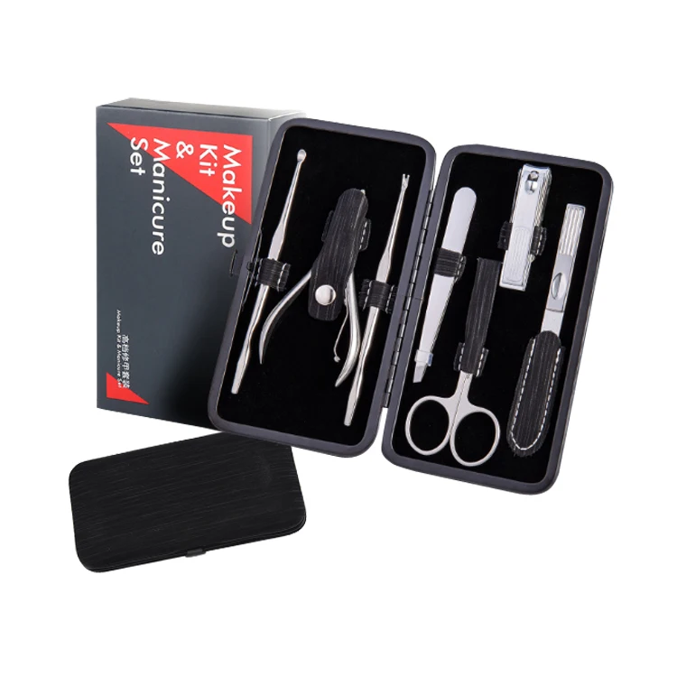 Women Beauty Tools Foot File Nail Clipper Pedicure Scissors Cutter Kit Mini Nail Care Products Salon Manicure Set