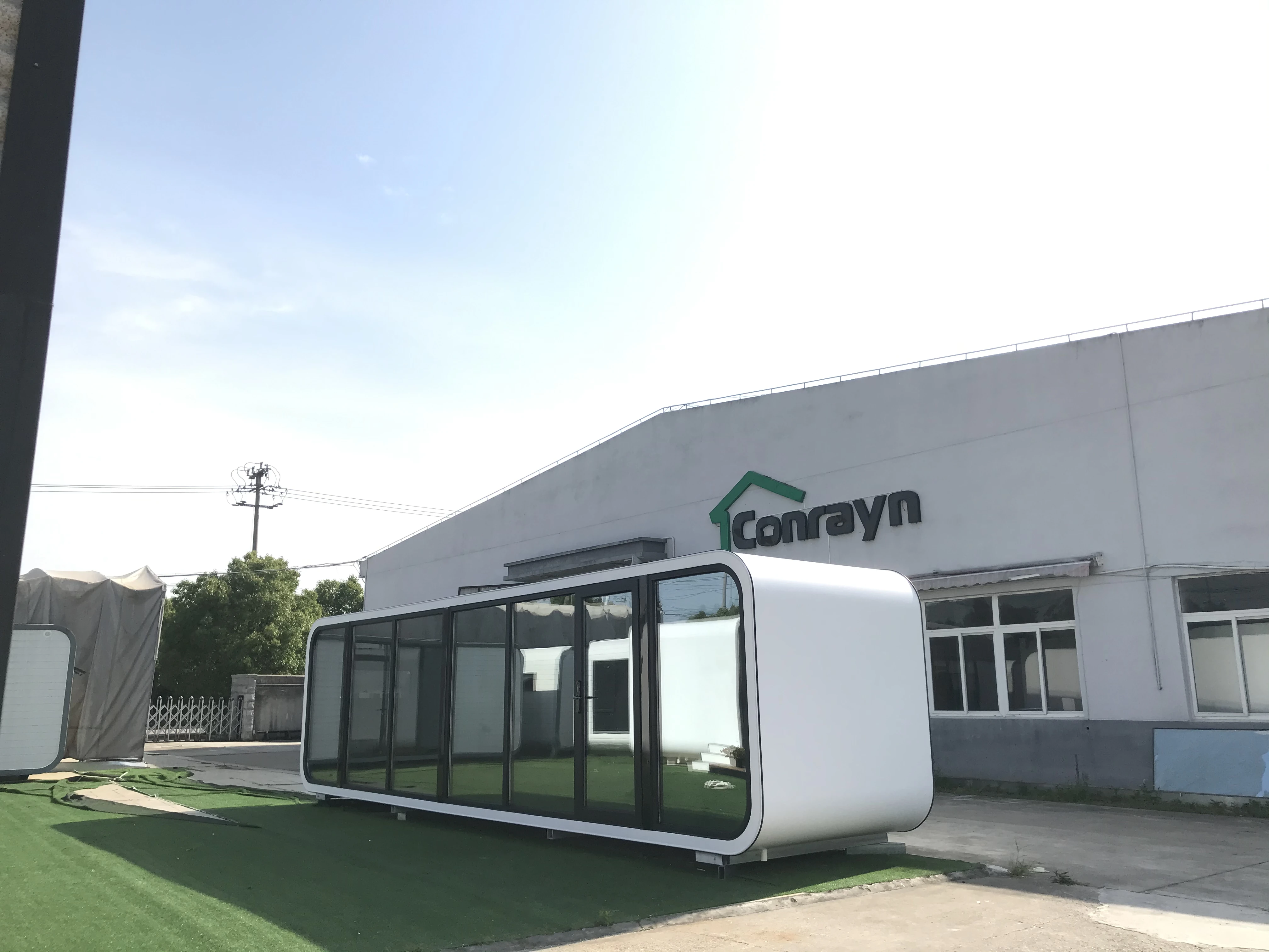 Рама conrayn кабина украшение в деревенском стиле изысканная домашняя архитектура сборный стальной дом вилла сборная квартира легкое стальное здание