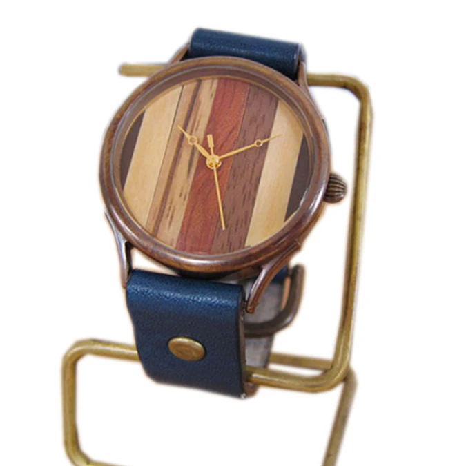 Customizable fashion wholesale cheap natural wood wrist watches for ladies