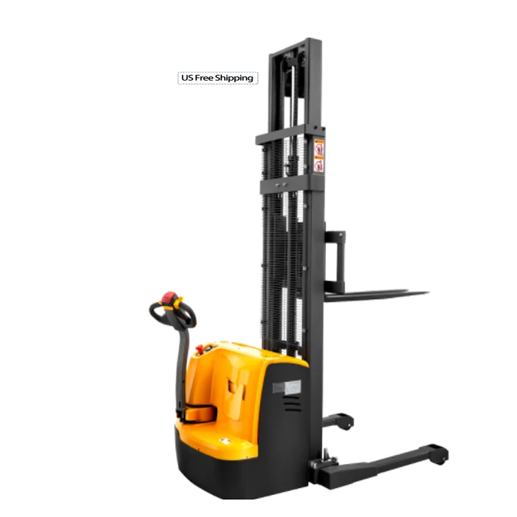 
Xilin US free shipping 3300lbs 177inch Electric Walkie Straddle Stacker 