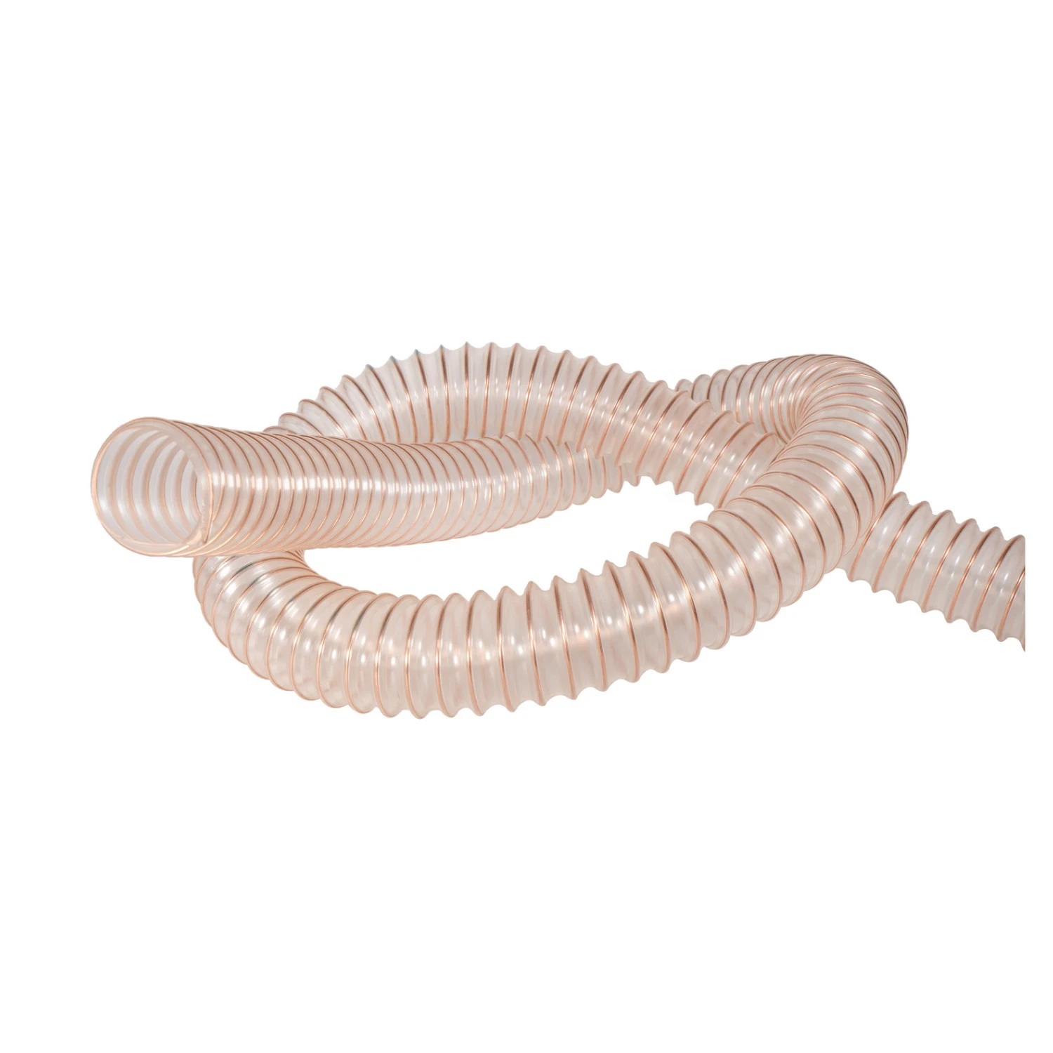 PU Spring Hose Dust Collection Hose Pipe 6 Inch air intake Steel Wire Hose