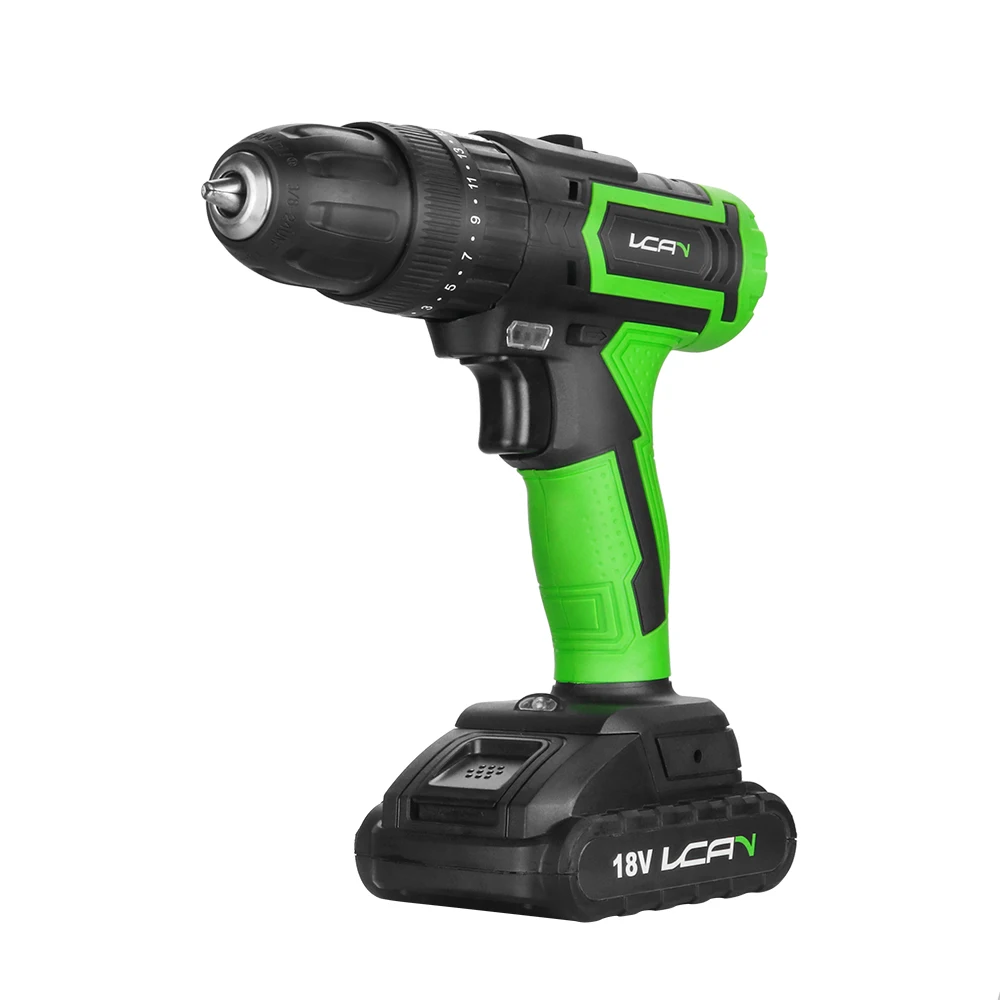 
40NM Max Power Drill Rechargeable Drill 17+1 Torque Adjustment Cordless Drill 