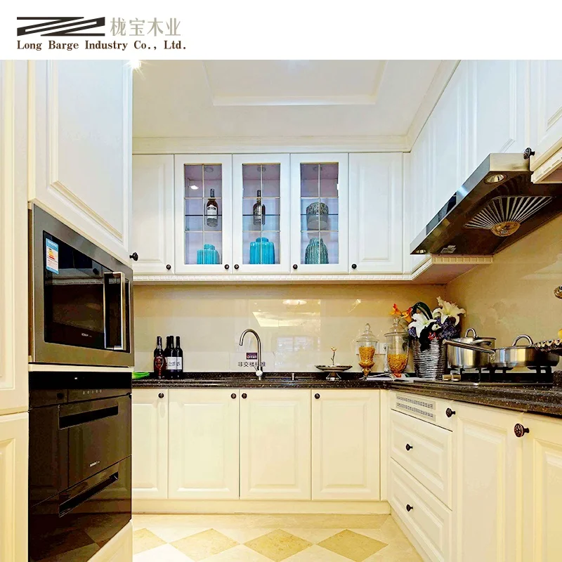 Бесплатный дизайн окрашенные вишневые деревянные кухонные