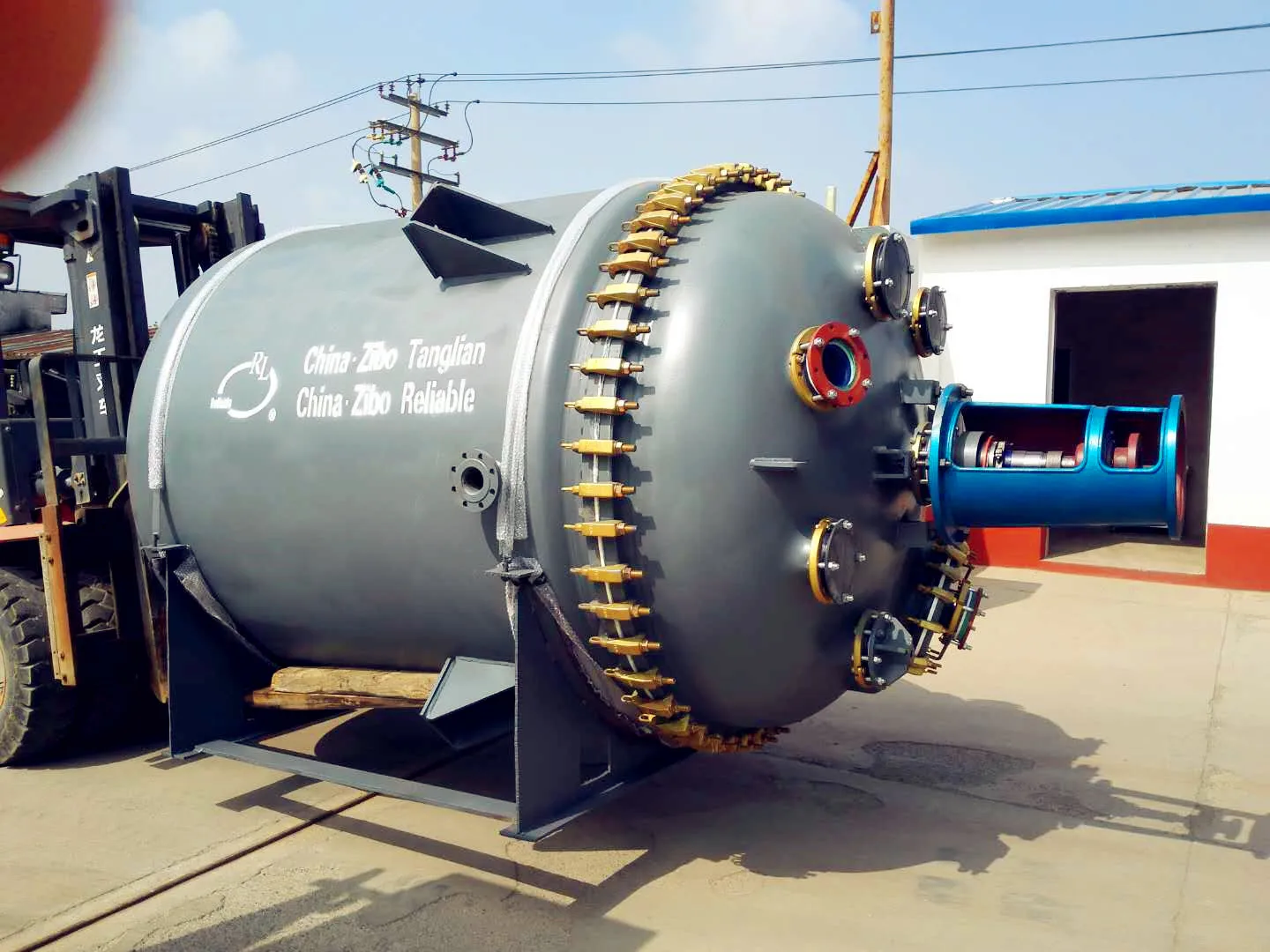 3KL/5KL/6.3KL/8KL/10KL/ hydrothermal autoclave reactor / Glass lined reactor/electrical heat reactor
