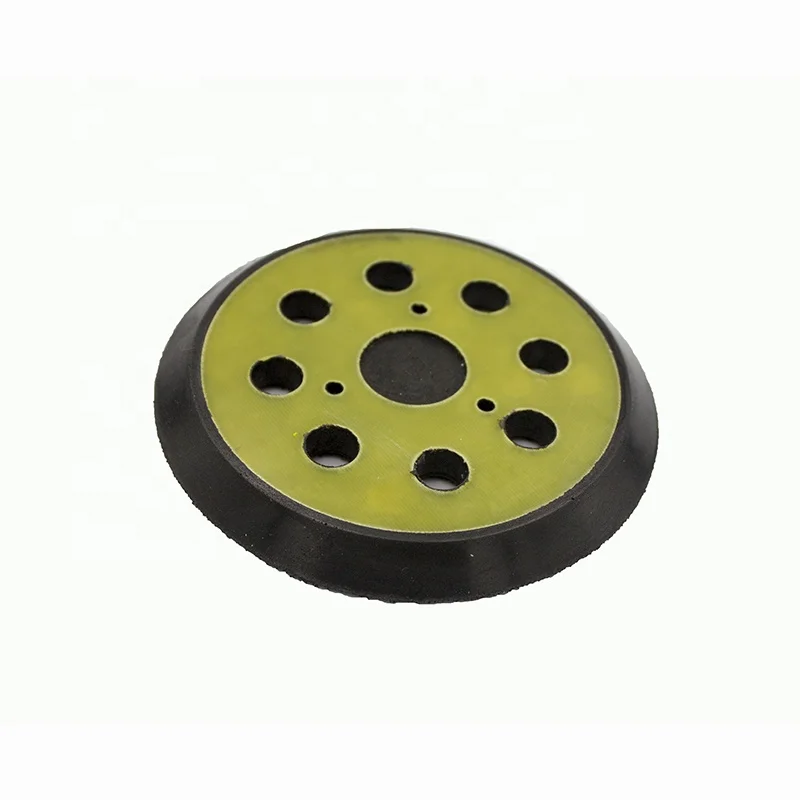 high quality 125mm 8holes polisher and sander sanding backing pad