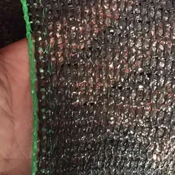 Hebei factory direct sale Green black Sun square hole wire mesh for Greenhouse Roof Shade Net