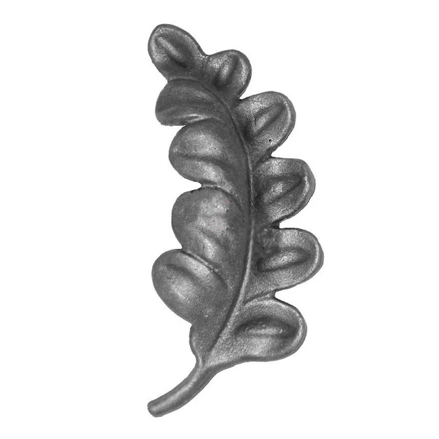 Decorative cast steel flowers wrought iron