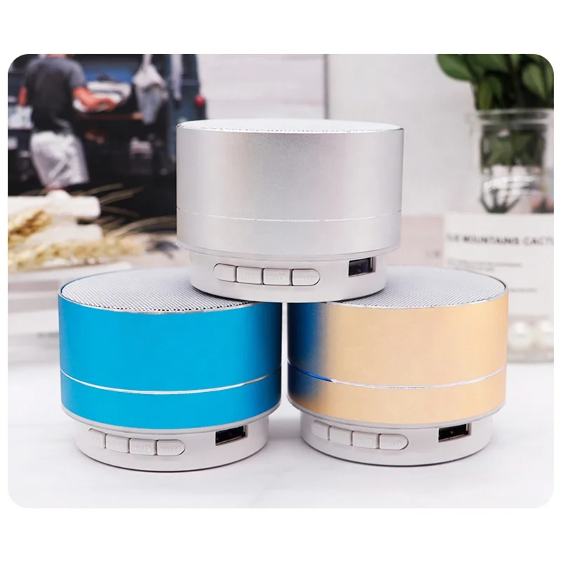 China manufacturer TF card metal sound waterproof mini speaker