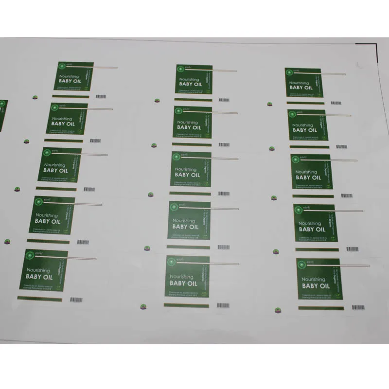 Customized Clear Pvc Protection Uv Proof Promotional Label Printing Printable Oracal Vinyl Sticker