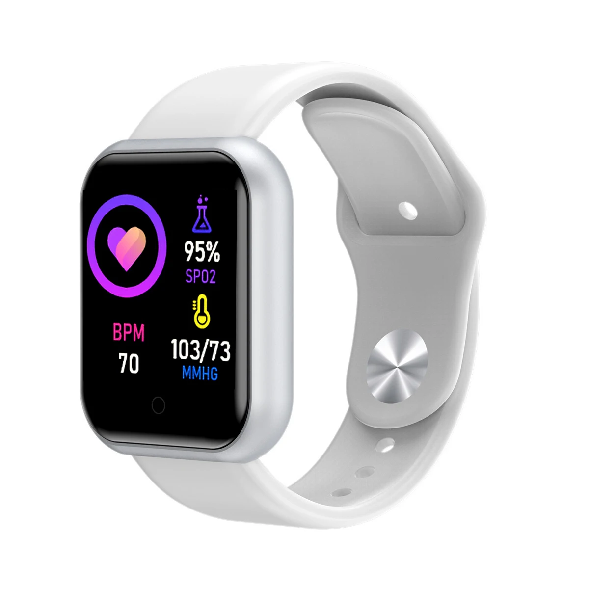 High Quality Y68 D20 Longvon 2021 New Arrival Smart Watch i5s Amazon Hot Sale Model series 6 Smart Bracelet Heart Rate Monitor