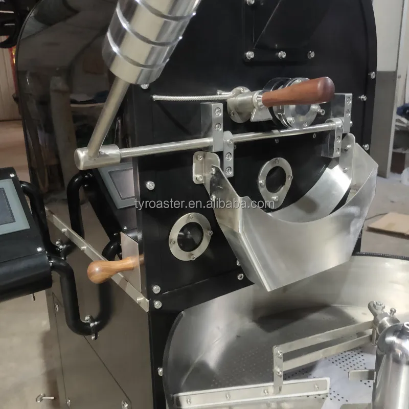 advanced MOQ one set toper hot air gas electric 5 kg coffee roaster for sale