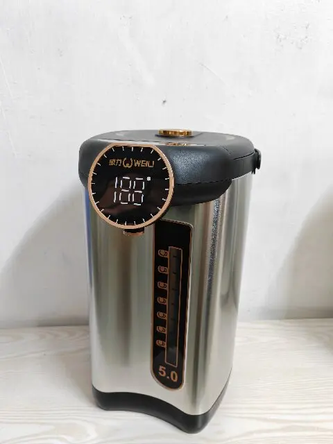 5L big digital display screen touch control panel multi-functional 12 options insulation  2 ways dispense electric thermo pot