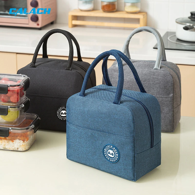 Low Moq Office Lady Cute Insulated Lunch Bag Thermal Lunch Food Lunch Bag For Women Men Kid