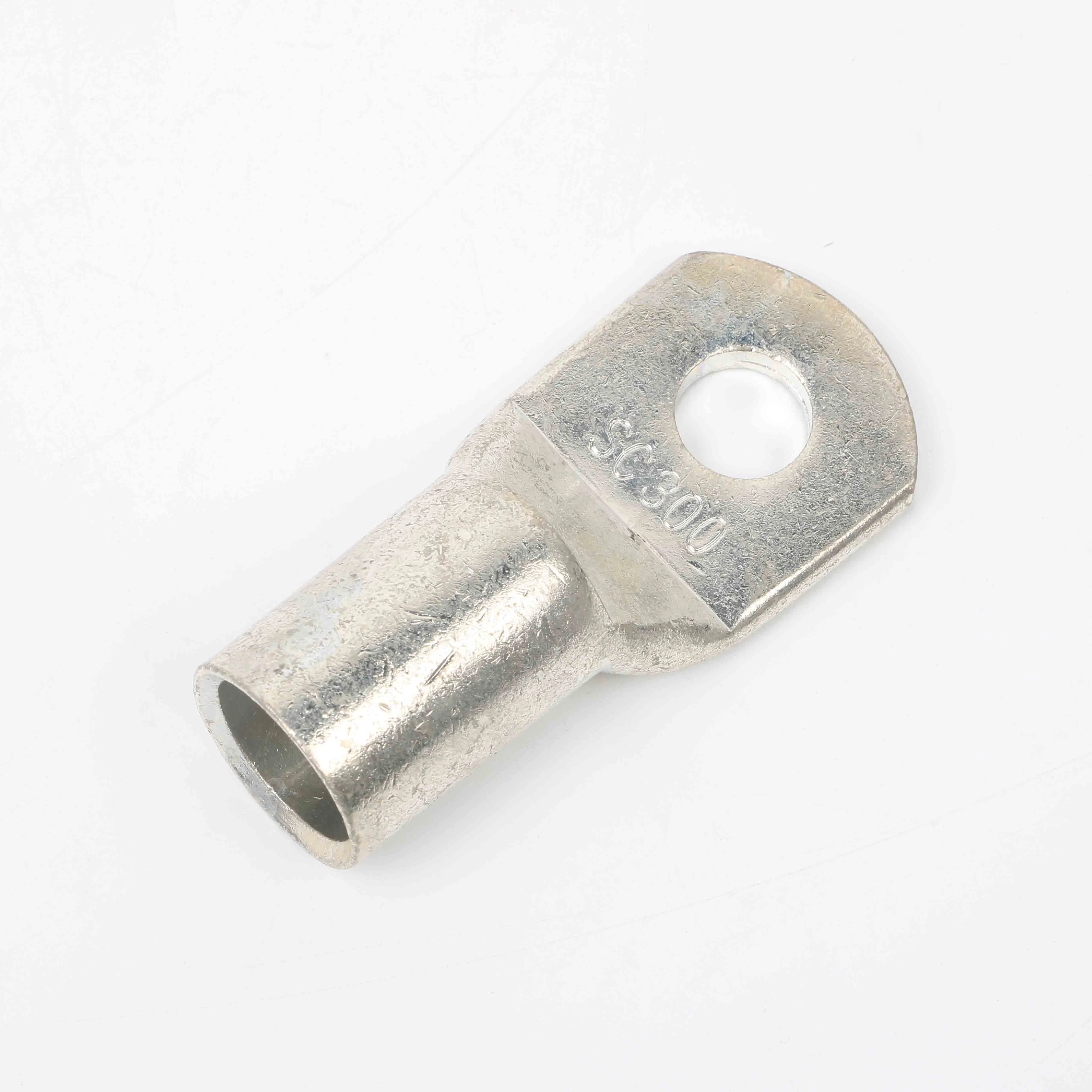 Single Hole Copper Crimp Cable Lugs Terminals With Eyelets