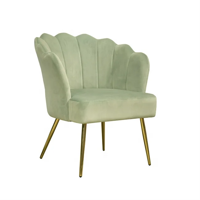 Высококачественный Одноместный стул в американском стиле для помещений, диван для гостиной с подлокотником, золотые металлические ножки, 2022