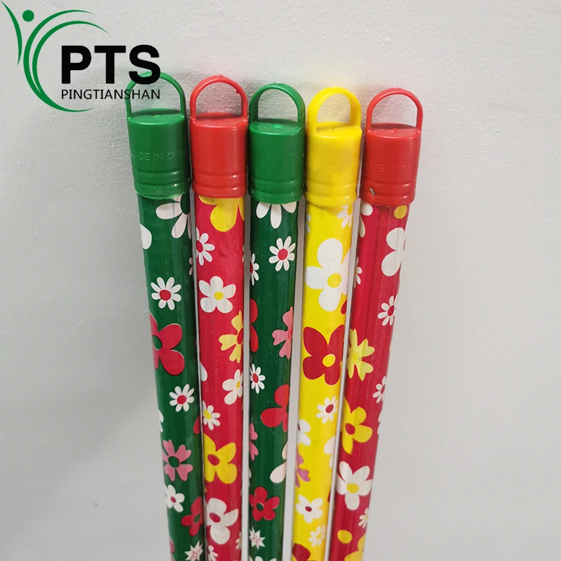 Customizable mop wood handle broomstick for sales pvc coated broom wooden