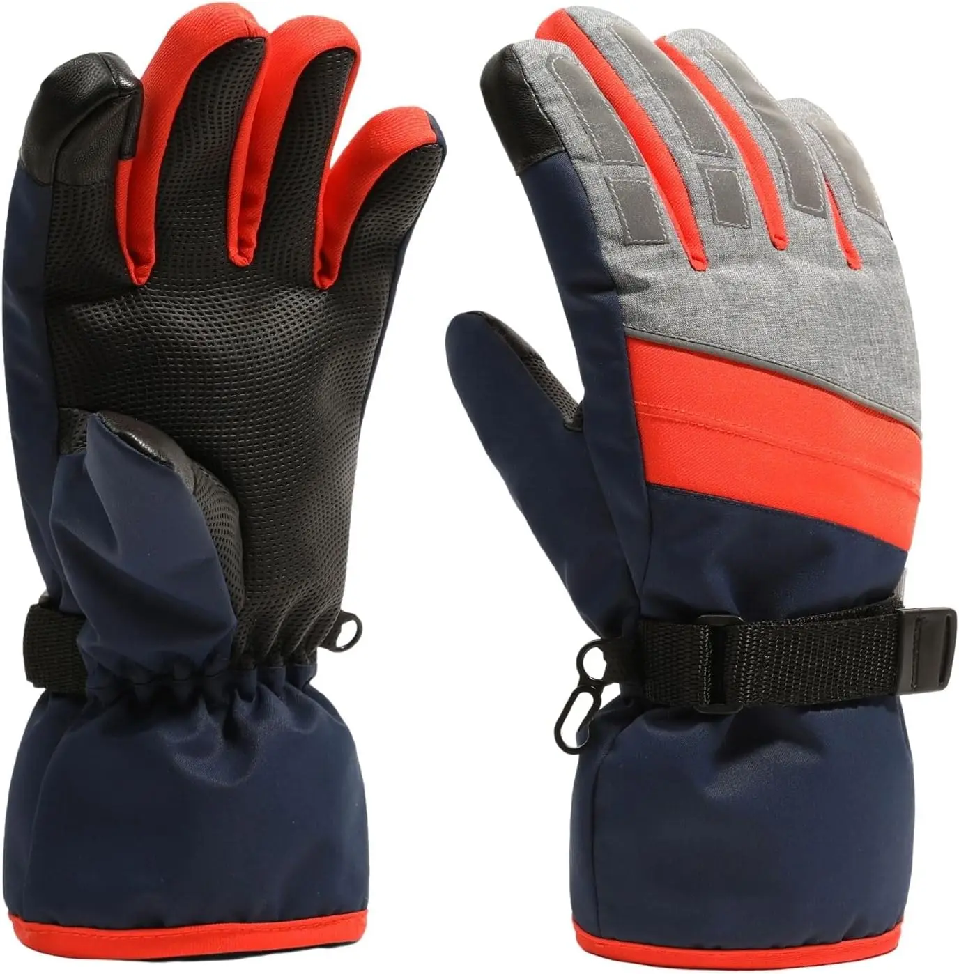 Kids Winter Ski Gloves Waterproof Cold Weather Snow Gloves 3M Thinsulate Warm Snowboard Gloves for Boys Girls