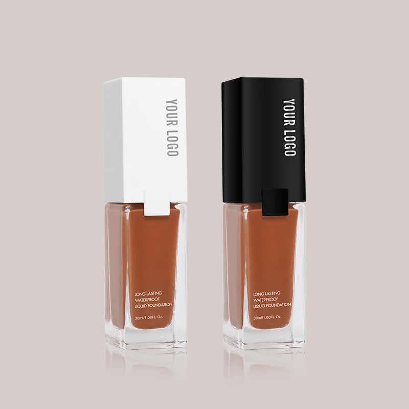 oem beauty highlighting liquid foundation organic face makeup concealer foundation for dry and oily skin