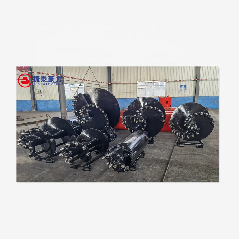 customized CFA Continuous Flight Auger With Rock Head for Pile Foundation Rotary Drilling rigs