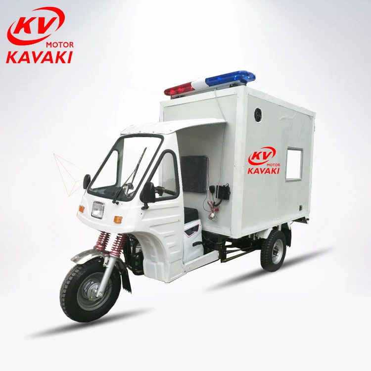 New Design Electric Ambulance Tricycle With Large Load Capacity Hot Selling Medical Ambulance Car