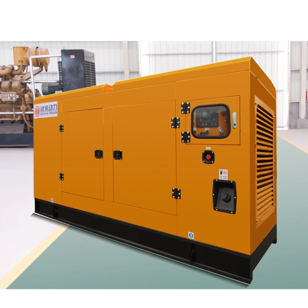 weichai diesel engine diesel genset 135kva low noise generator WP6D132E200