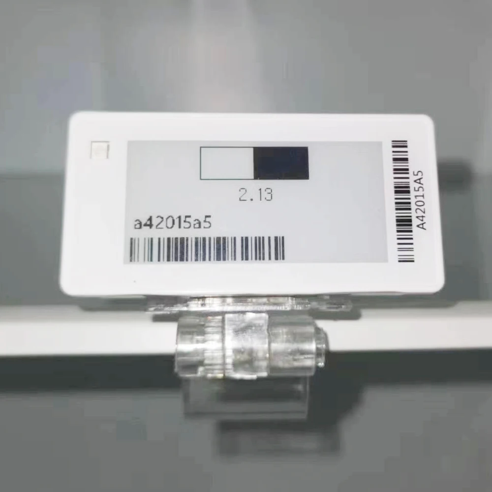 supermarket E-tag Freezer digital price tag 2.13inch freezer ESL tag for refrigerator use in supermarket
